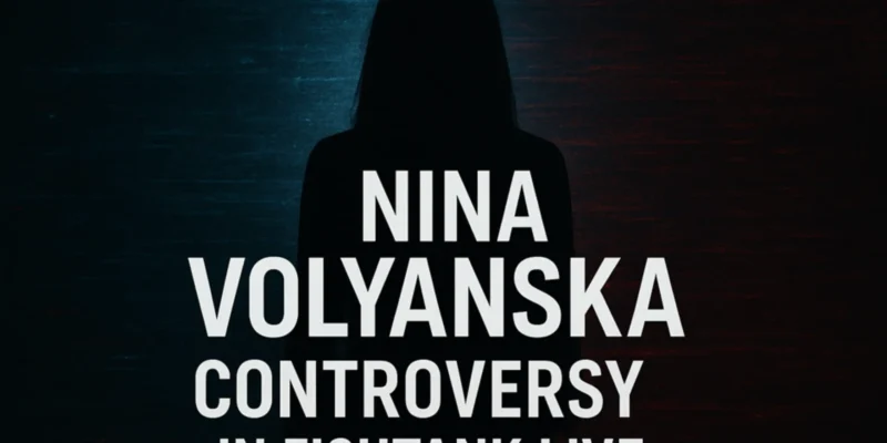 Nina Volyanska Controversy in Fishtank